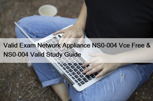 Valid Exam Network Appliance NS0-004 Vce Free & ...